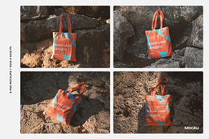 Summer Tote Bag Mockups