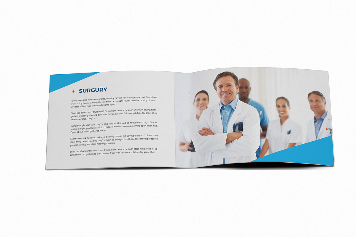 Medical & Hospital A5 Brochure, a Brochure Template by Incools Stokie (Photo 11 of 13)