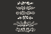 Christmas Hand-drawn Floral Decor, a Decorative Illustration by Adiemus (Thumbnail 4 of 8)