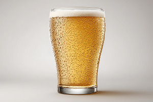 Cold glass of refreshing golden beer, a Food & Drink Photo by MistyDay