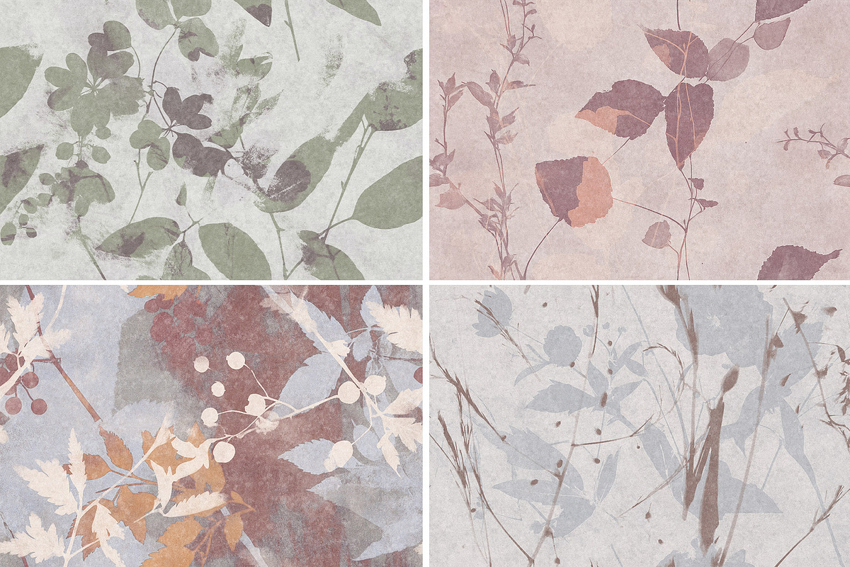 FLOR Seamless Patterns Collection, a Pattern Graphic by nkate (Photo 8 of 13)
