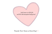 Stitched Fabric Patches Frame Set, a Background Graphic by Toltemara (Thumbnail 3 of 3)