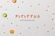 PITITTUS handwritten sans serif font, a Handwritten Font by Jay Luxe Creative (Thumbnail 1 of 7)