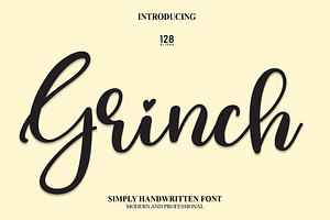 Grinch Script Font