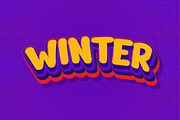 Winter Text Effect Design, a Layer Style Add-On by ContestDesign (Thumbnail 2 of 3)