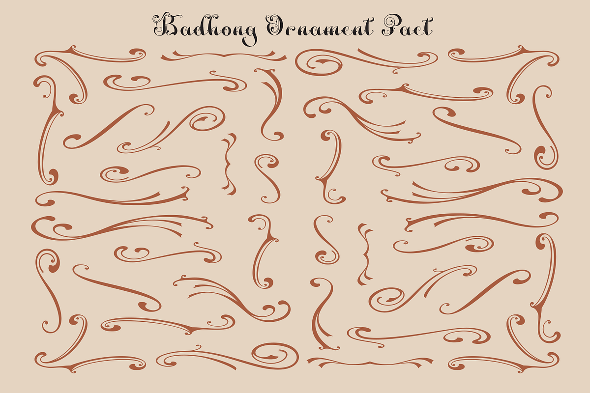 Badhong Classic Script, a Script Font by TypeClassHeroes (Photo 10 of 15)