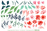 Simple Gouache Flowers, a Decorative Illustration by swiejko (Thumbnail 2 of 5)