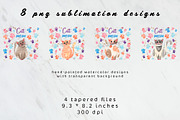 Cat mom tumbler wrap, an Object Graphic by AnastasiaWatercolor (Thumbnail 6 of 6)
