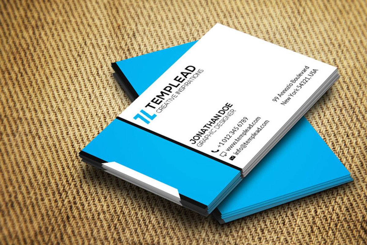 Corporate Business Card CM108, a Business Card Template by annozio (Photo 2 of 4)