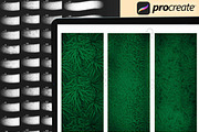 100 Procreate Grass Texture Brushes, a Brush Add-On by DrawingStoryShop (Thumbnail 3 of 6)