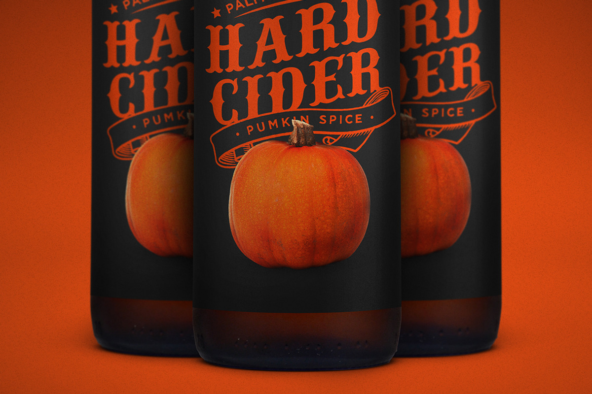 Hard Cider Mock-Up, a Product Mockup by Palm Street Creative (Photo 3 of 3)