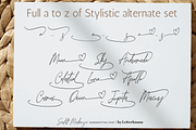 Scarlett Mackenzie Handwriting Font, a Handwritten Font by Letterhanna Studio (Thumbnail 12 of 20)