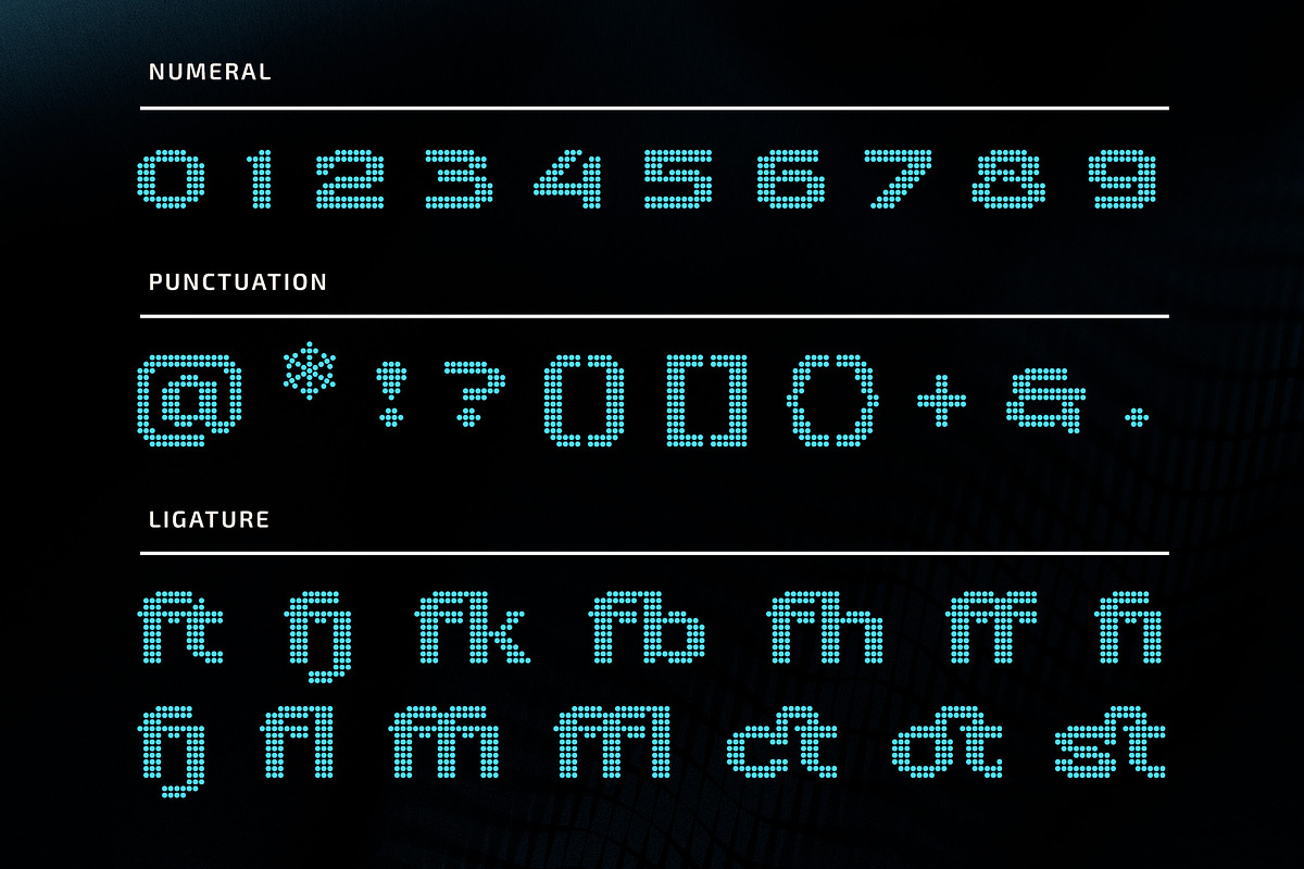 Bitcloid – Modern Futuristic Font, a Sans Serif Font by Typia Nesia (Photo 11 of 11)