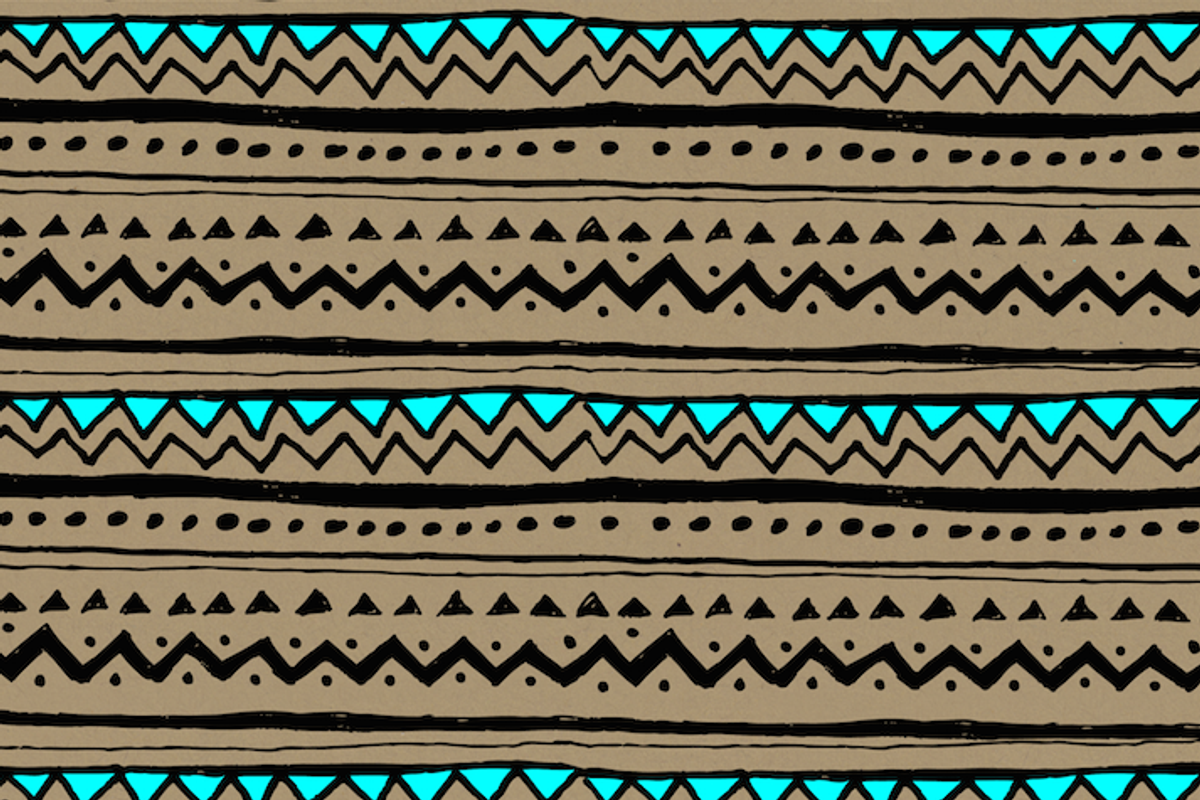 Hand Drawn Tribal Pattern Pack preview 4