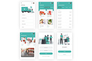 Emart -Grocery Shopping Adobe XD App, an UI Kit Template by themelove (Thumbnail 9 of 10)