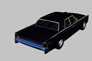 1962 Lincoln Continental, a Cars & Vehicle 3D Model by valtriiu (Thumbnail 7 of 12)
