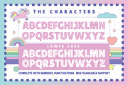 The Unicorn, a Font by caocastudio (Thumbnail 2 of 3)
