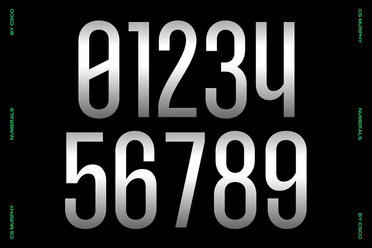CS Murphy – Condensed Font, a Sans Serif Font by Craft Supply Co. (Photo 4 of 8)