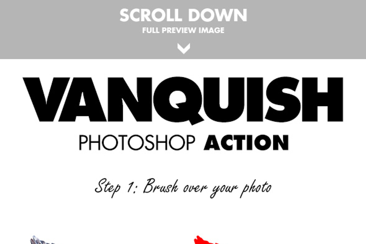 Vanquish Photoshop Action, an Action Add-On by Sevenstyles (Photo 3 of 8)