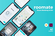 Roomate iOS UI Kit, an UI Kit Template by uicube (Thumbnail 1 of 4)