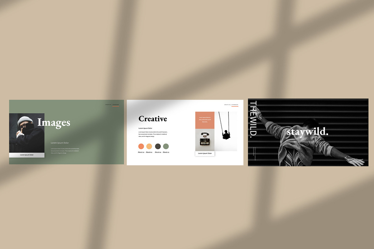Staywild. - Creative Minimal Keynote, a Presentation Template by Dirtytemp Studio (Photo 2 of 11)