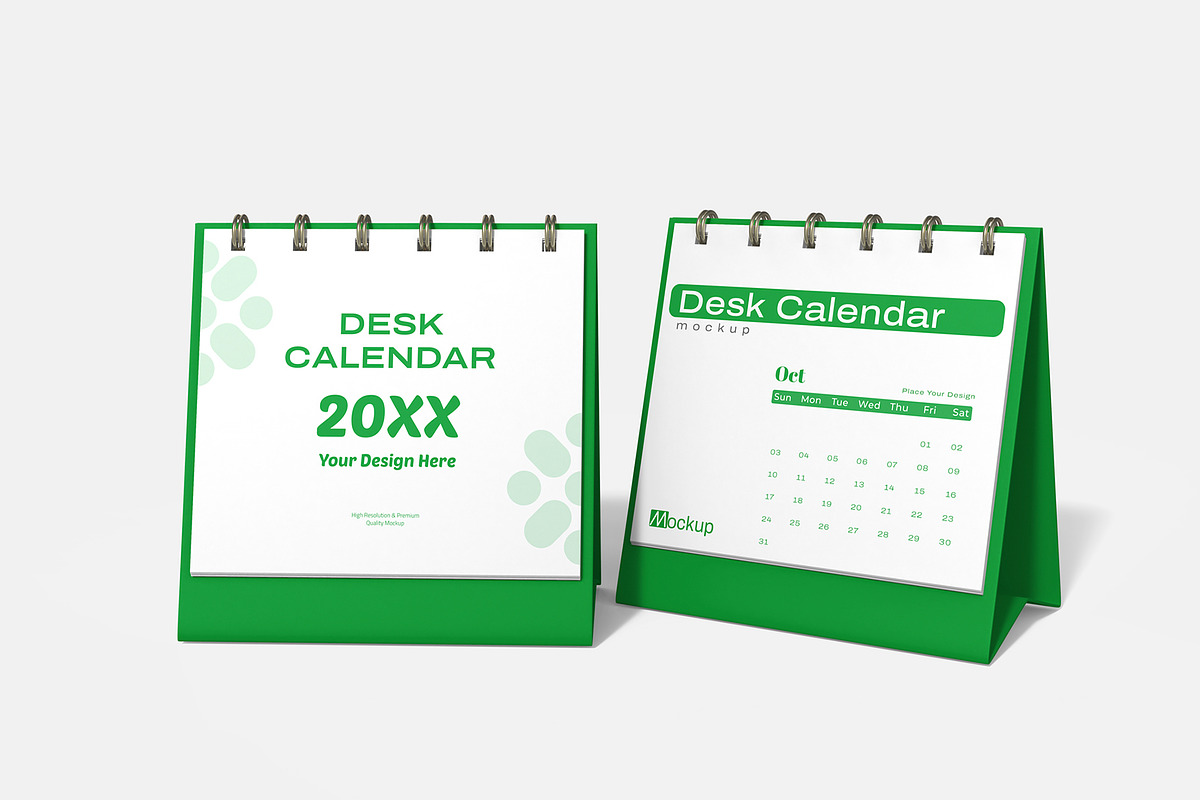 Planner Desk Calender Mockup PSD, a Product Mockup by graphypix (Photo 1 of 4)