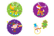 Christmas Fun Kit, an Illustration by steckfigures (Thumbnail 4 of 4)