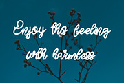 Nieckos - Monoline Handwritten Font, a Handwritten Font by Dhabee (Thumbnail 8 of 12)