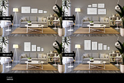 Wall Frame Mock-up, a Household Mockup by Colatudo Store (Thumbnail 6 of 12)