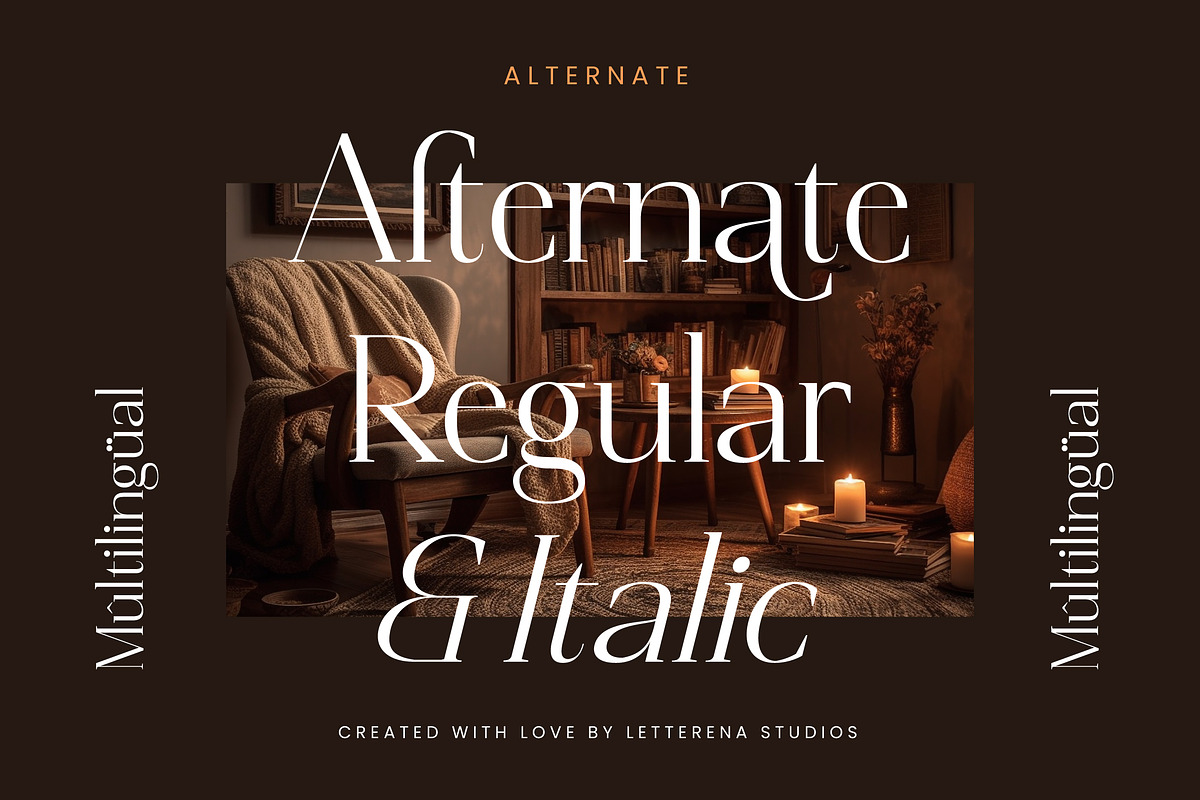 Magnetic Azuhster Minimalist Serif, a Serif Font by Letterena Studios (Photo 12 of 15)