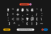Shyim Experimental Display Font, a Symbol Font by GRVS Studio (Thumbnail 3 of 6)