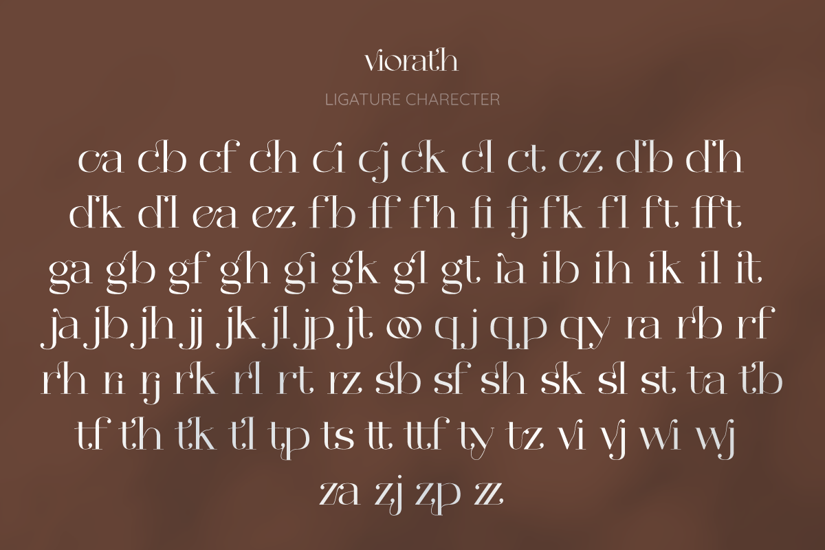 Viorath Modern Serif Font, a Serif Font by Inkofert (Photo 11 of 12)