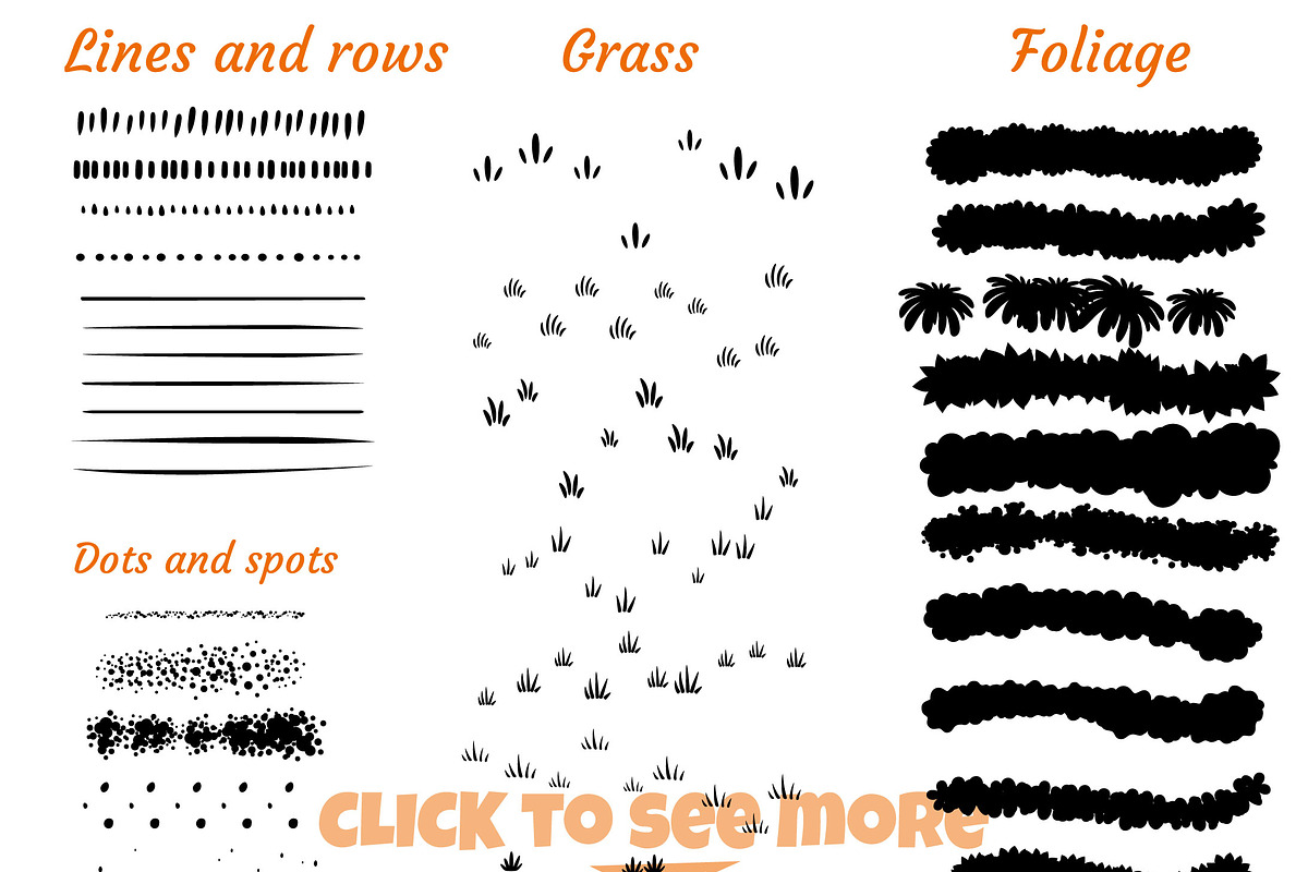 Environment Pack of Texture Brushes, a Brush Add-On by SHMEL_Studio (Photo 5 of 11)