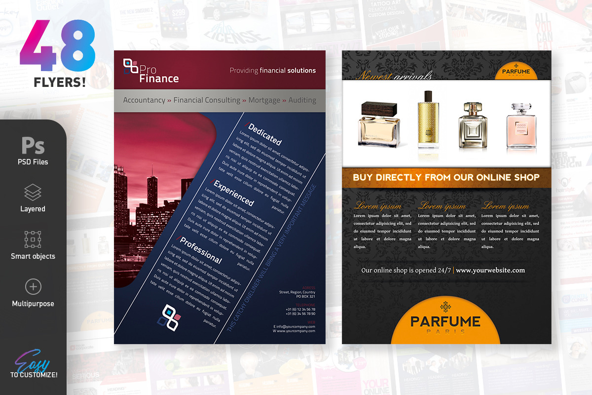 Essential Business Flyer Mega Bundle, a Flyer Template by Reclameworks (Photo 11 of 25)