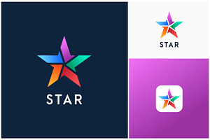 Star Spark Colorful Modern Logo, a Branding & Logo Template by ika trisiana