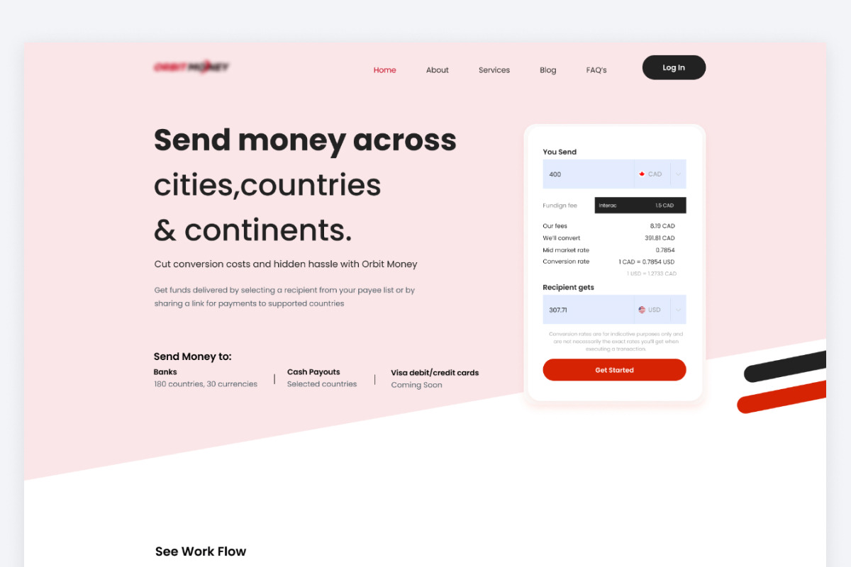 Monefy - Online Payment UI KIT, a Landing Page Template by ArtGalaxy (Photo 2 of 3)