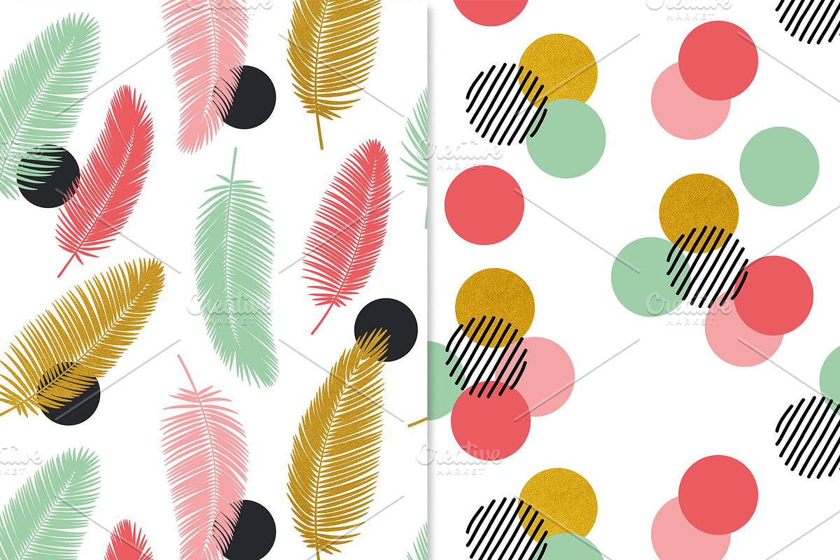 Trendy Tropic Patterns, a Pattern Graphic by Chus Moreno Studio (Photo 3 of 6)