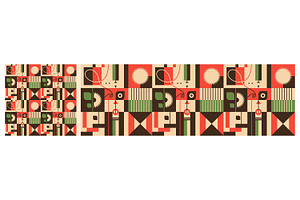Abstract Geometric Art, a Pattern Graphic by Creative Backgrounds