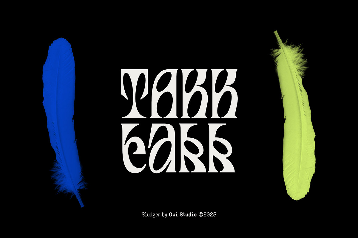 Sludger Edgy Display Font, a Serif Font by Oui Studio (Photo 10 of 10)