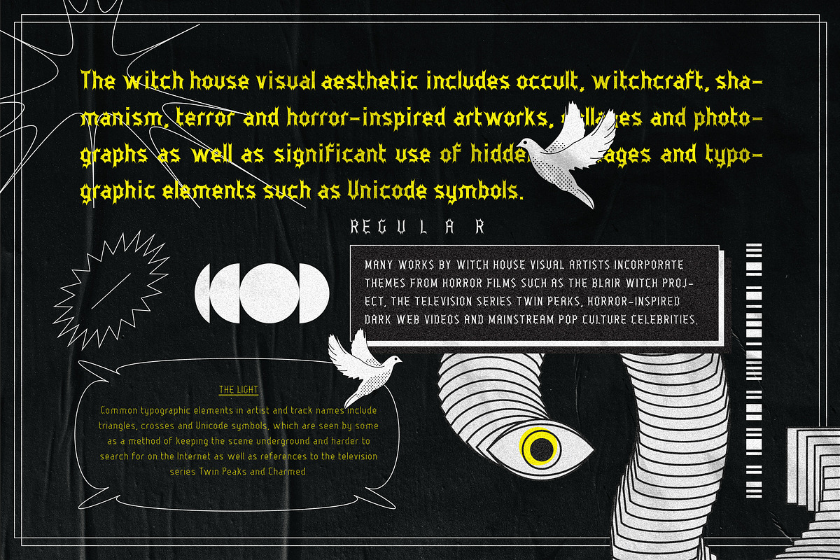 Acid Goth | Font Family, a Sans Serif Font by Ckybe's Corner (Photo 5 of 9)