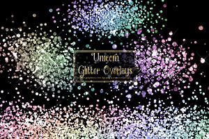 Unicorn Glitter Clipart