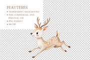 Watercolor Christmas Clipart Bundle, a Decorative Illustration by MockupWizard (Thumbnail 5 of 6)