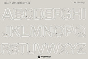 Airy 3D Lettering Set, a Graphic by Youandigraphics (Thumbnail 10 of 13)