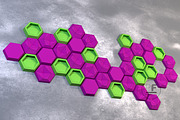 DIY Honeycomb Set 3D model template, an Object Graphic by PolyFish (Thumbnail 7 of 13)
