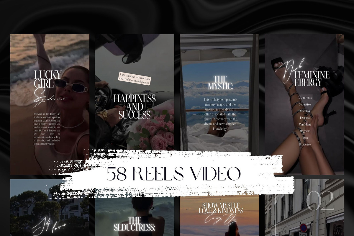 Instagram Reel Templates - Canva, a Social Media Template by design4social (Photo 2 of 5)