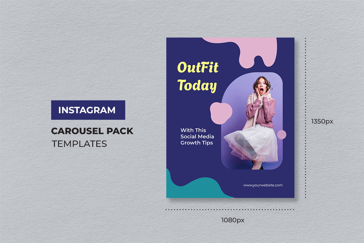 Pink Fashion Trend Instagram Carouse, a Social Media Template by UICreative (Photo 2 of 4)