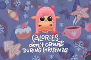 Christmas animal character creator, an Animal Illustration by Lana Sham (Thumbnail 15 of 19)