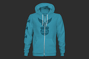 Men's Hoodie Mockup Templates, a Hoody Mockup by TheVectorLab (Thumbnail 5 of 15)