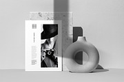 Black-White Postcard Flyers Canva, a Flyer Template by GoldenPixelStudio (Thumbnail 8 of 12)