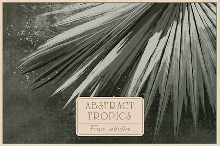 Fresco collection Abstract tropics, a Wallpaper Graphic by Natalia0307
